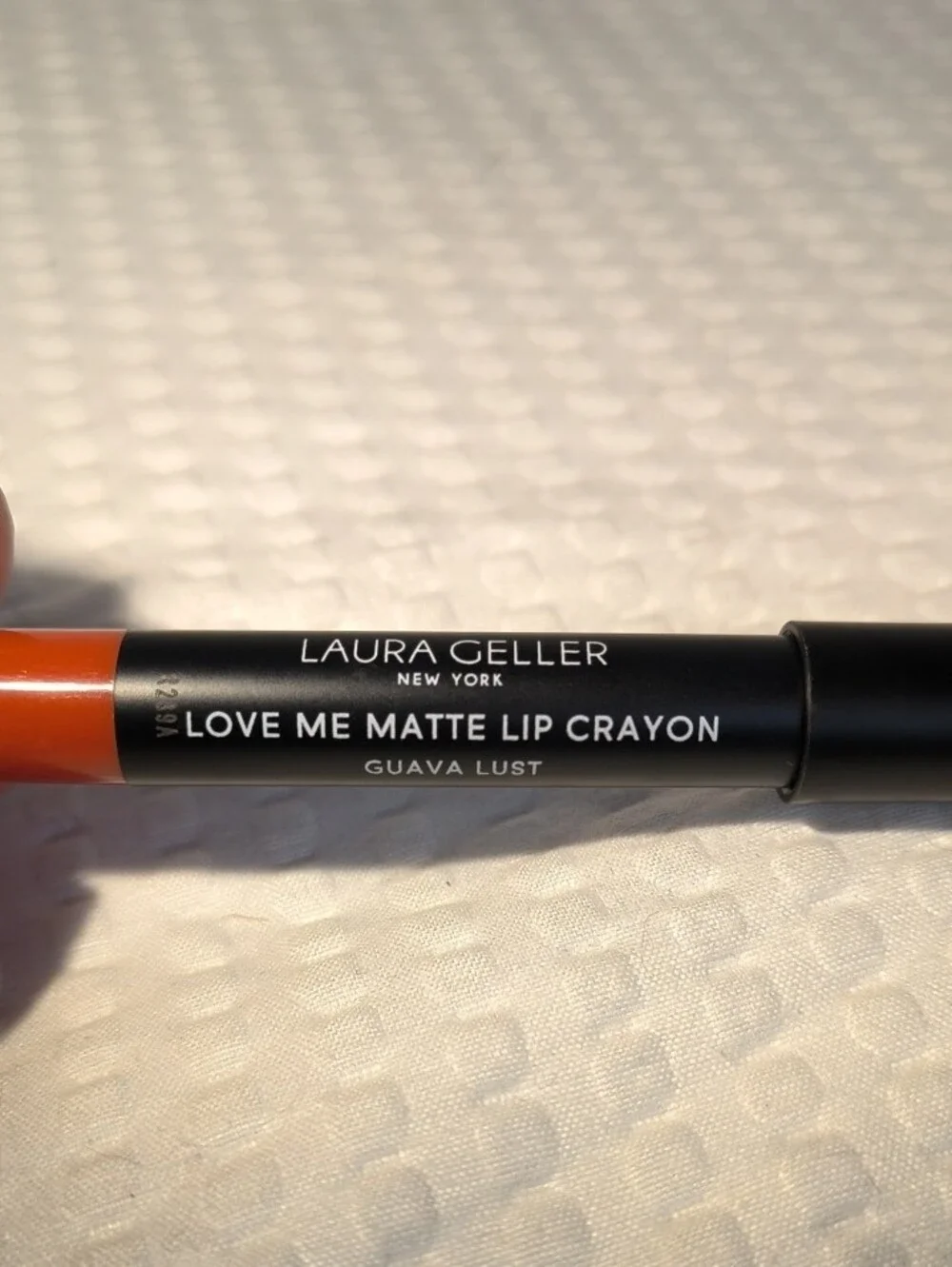 Laura Geller Love Me Matte Lip Crayon - Guava Lust (Warm Orange)